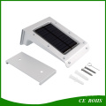 Dauerhafte Aluminium High Efficiency wasserdichte Gartenlampe 20 LED Bewegungssensor Outdoor Wall Mounted LED Solar Licht